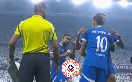 Neymar Finally Appears for Al Hilal | Breaking Way